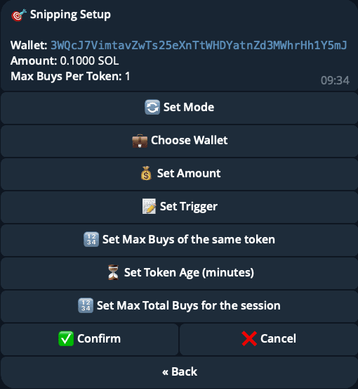 Image of Snipping interface
